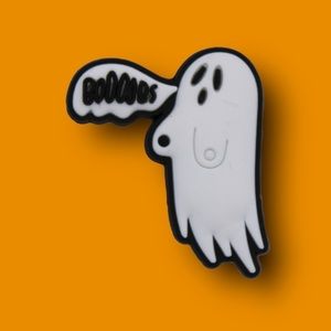 Inappropriate Ghost Boooobs Jibbitz
